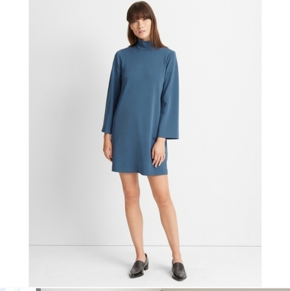 CLUB Monaco Ellaibellai Mock Neck A Line Knit Dress Size XS - Picture 1 of 8